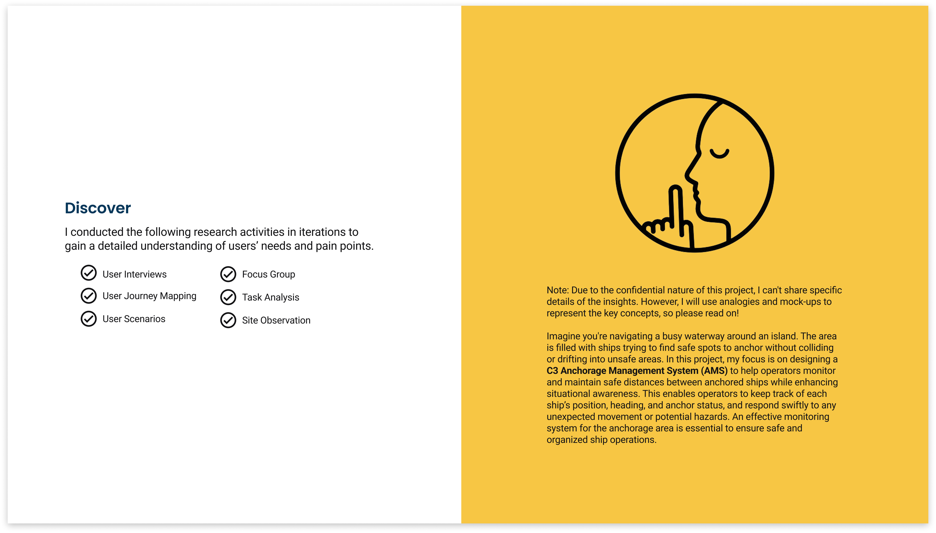 Description of final mockup